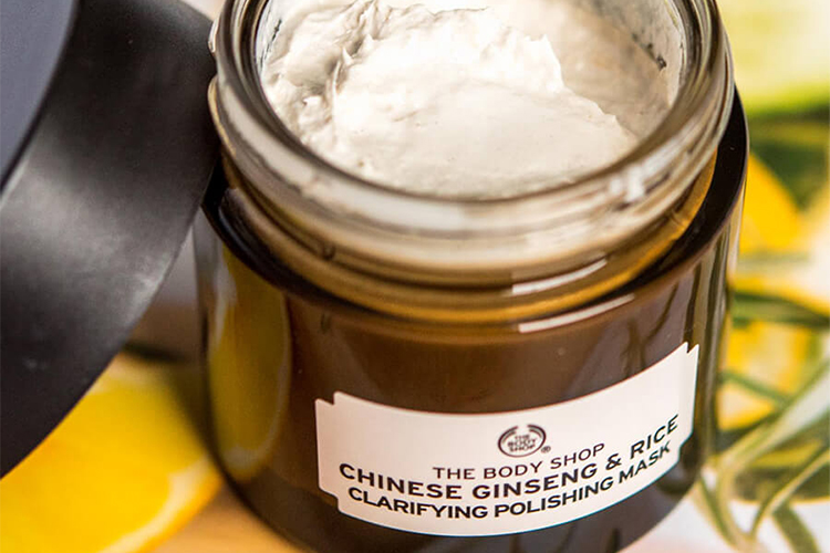 Mặt Nạ The Body Shop Chinese Ginseng & Rice Clarifying Polishing (75ml)
