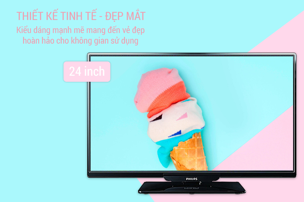 Tivi LED Philips 24 inch 24PHT4101S/67