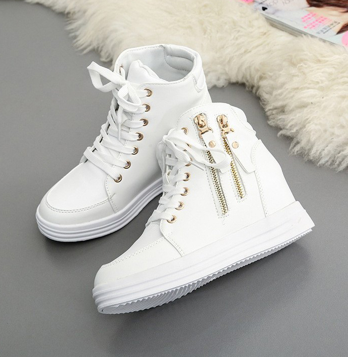 Giay boot nữ cổ cao cá tính BM065T