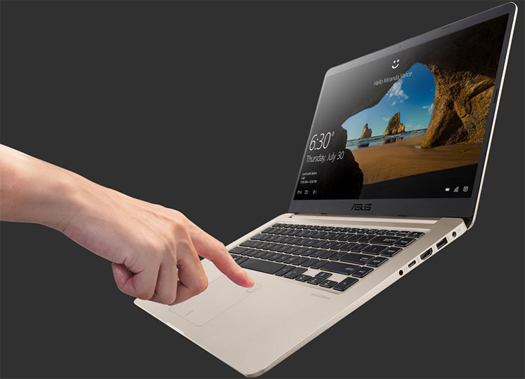 Laptop Asus Vivobook S15 S510UN-BQ319T Core i5-8250U/Win10 (15.6 inch) - Gold - Hàng Chính Hãng