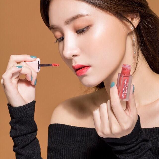 Son Kem Lì Secret Key Sweet Glam Velvet Tint 5g