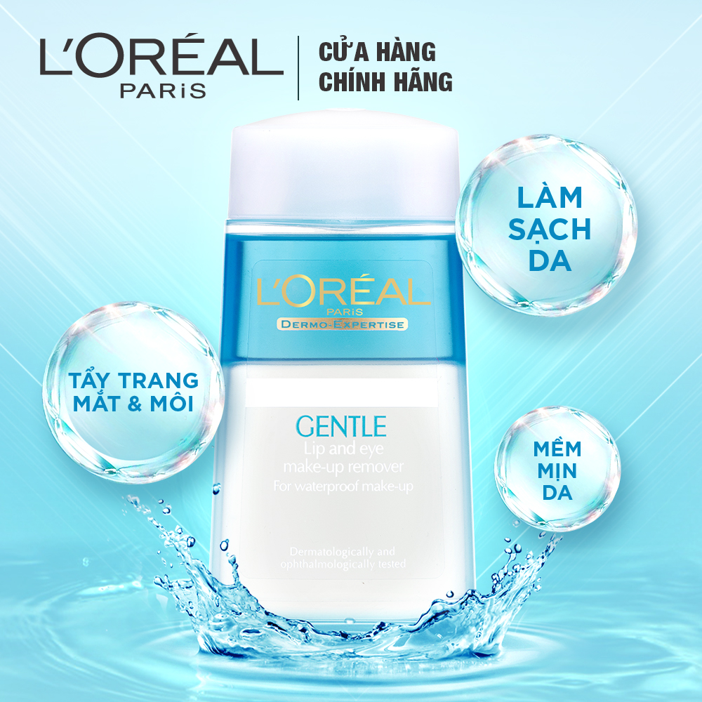 Nước Tẩy Trang Cho Mắt Và Môi L'oreal G0900000 (125ml)