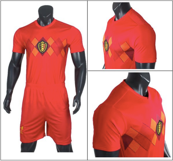 Đồ đá banh Đội tuyển Bỉ sân nhà World Cup 2018 Sportslink (Đỏ)	