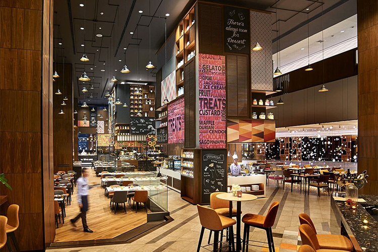 Vé Buffet Quốc Tế International Buffet Lunch Tại Amaya Food Gallery, Thái Lan (Thứ 2- Thứ 7)