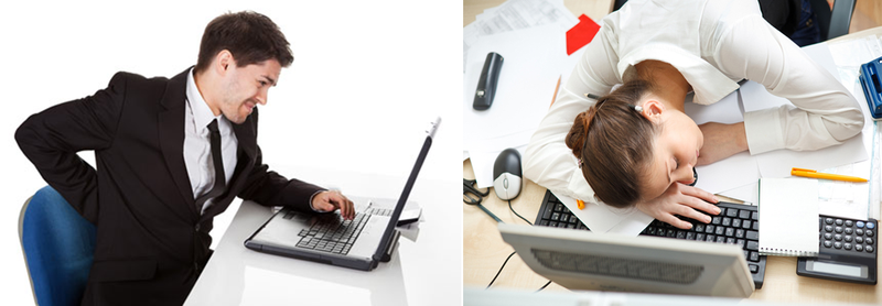 Ghế văn phòng 3 trong 1 - Làm việc - Ngả Lưng - Massage Best Office BOX009