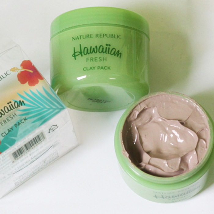 Mặt Nạ Dưỡng Da Chiết Xuất Đất Sét Nature Republic Hawaiian Fresh Clay Pack (96ml)