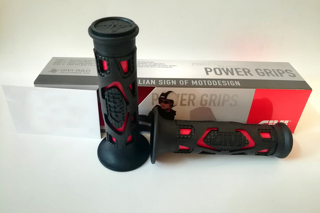 Bao Tay Cầm Givi Màu Đen Đỏ TG11NR