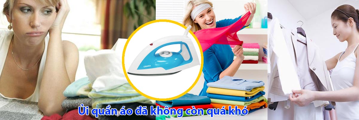 Bàn Ủi Khô Osaka HA103 (1200W)