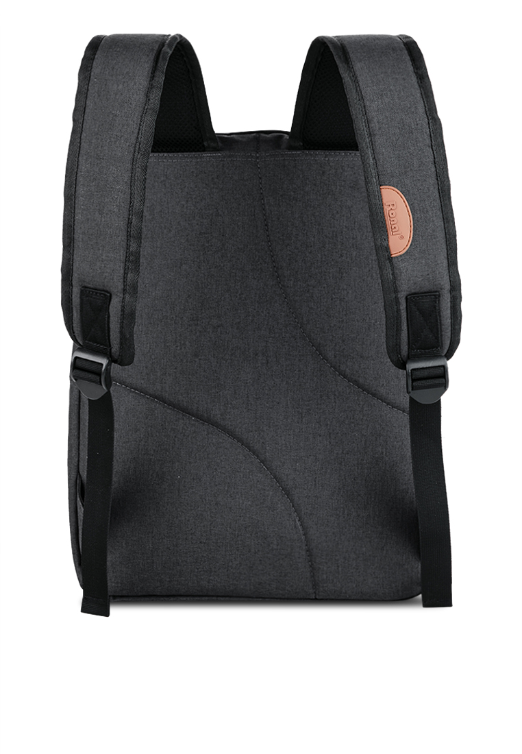 Balo Laptop Ronal BL88 15,6" - Đen Logo Bò