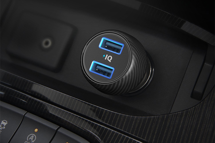 Adapter Sạc Xe Hơi Anker PowerDrive Speed 2 Quick Charge 3.0 A2228H11 - Đen - Hàng Chính Hãng