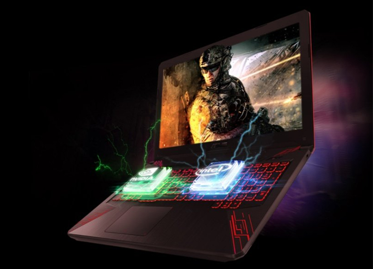 Laptop Asus TUF Gaming FX504GD-E4177T Core i5-8300H/Win10 (15.6 inch) - Đen - Hàng Chính Hãng