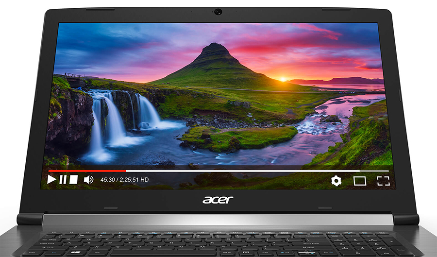 Laptop Acer Aspire 7 A715-71G-52WP NX.GP8SV.005 Core i5-7300HQ/Free Dos (15.6 inch) - Black - Hàng Chính Hãng