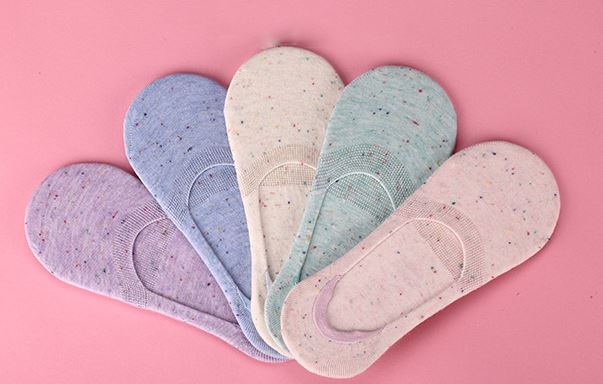 Set 5 Vớ Không Cổ Mix Màu Nanjiren