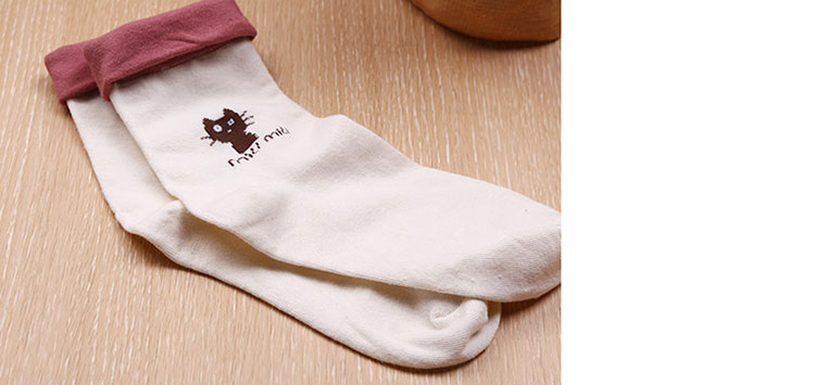 Beijirog Women's Cartoon Socks 5 pairs
