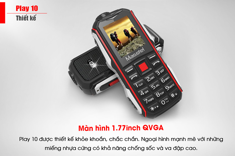 Điện Thoại Masstel Play 10