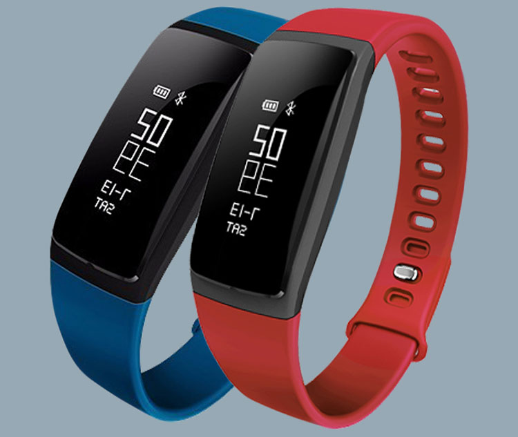 Vòng Đeo Tay Thông Minh Wonlex V07  - Hàng Nhập Khẩu - Đỏ