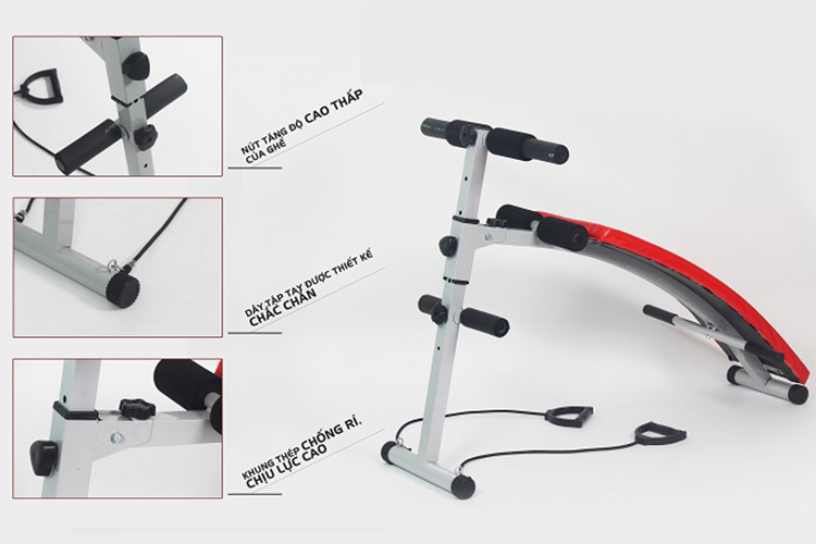 Ghế cong tập bụng TX16