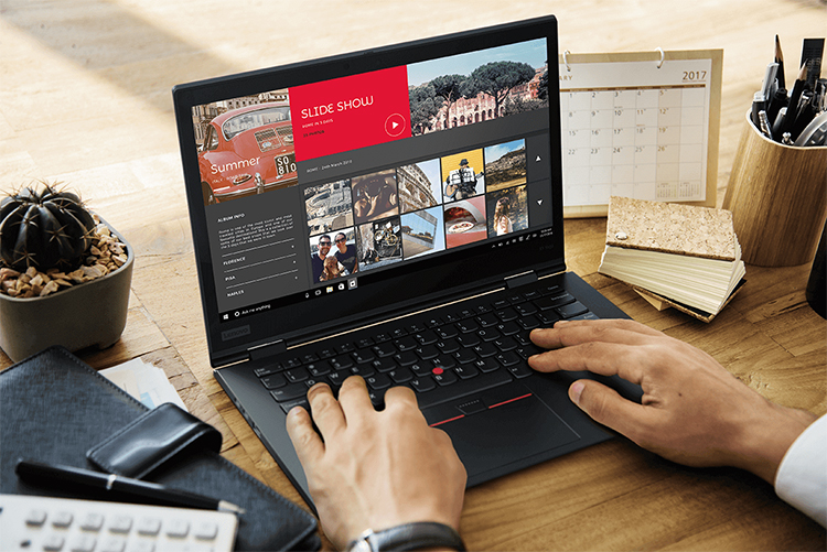 Laptop Lenovo ThinkPad X1 Yoga G2 20JEA01CVN Core i7-7500U/Win10 (14 inch) - Hàng Chính Hãng (Black)