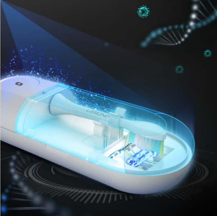 Bàn Chải Đánh Răng Sạc Điện Cảm Ứng Dành Cho Người Lớn Lebond M9 – Sóng Âm, Rung Tự Động - Trắng Tinh