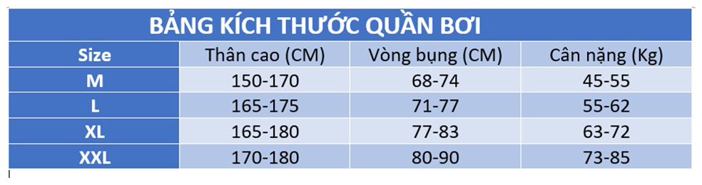 Quần bơi nam ZOBEE QB 6017