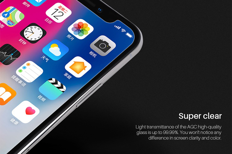 Kính Cường Lực Nillkin T+ Pro iPhone X - Hàng Chính Hãng