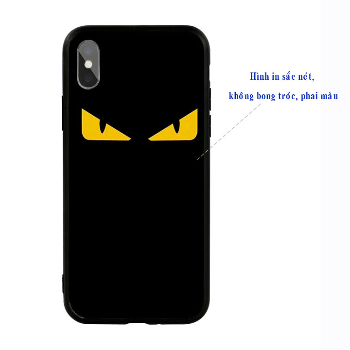 Ốp lưng viền TPU cao cấp cho Iphone X - Monster 02