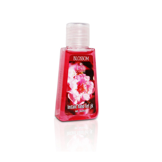 Hộp 12 chai Gel rửa tay khô 3k (60ml) Lamcosmé Set Gia đình, Công thức độc quyền 3K ( Không nước, không khăn, không khuẩn)