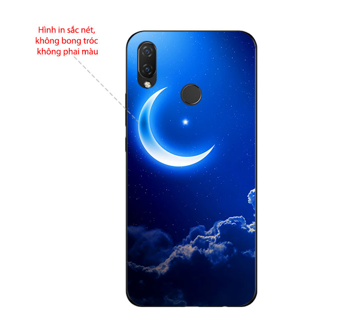 Ốp Lưng Dẻo Cho Điện thoại Huawei Nova 3i - Moon 01