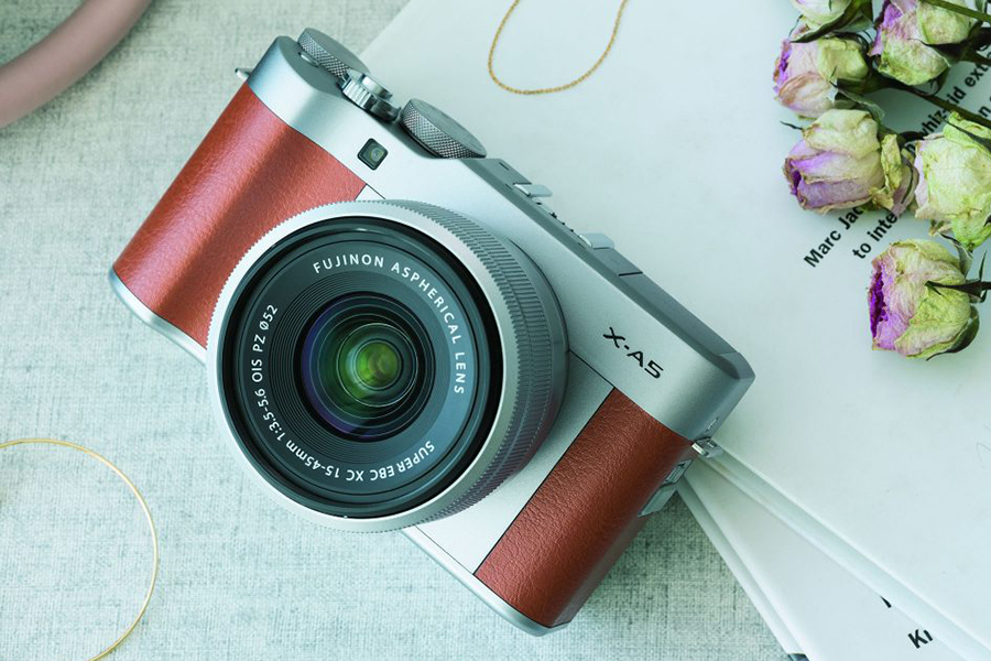 Máy Ảnh Fujifilm X-A5 + lens 15-45mm F3.5-5.6 OIS (24.2MP) - Hàng Chính Hãng