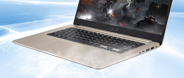 Laptop Asus Vivobook S15 S510UN-BQ319T Core i5-8250U/Win10 (15.6 inch) - Gold - Hàng Chính Hãng