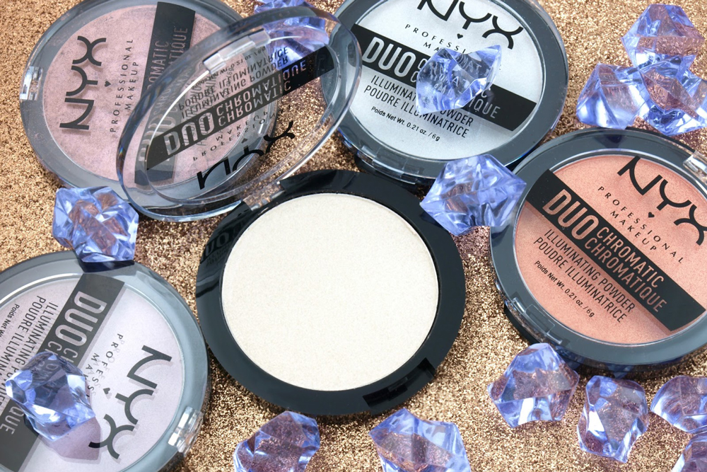 Phấn Bắt Sáng NYX Professional Makeup Duo Chromatic Illuminating Powder (6g)