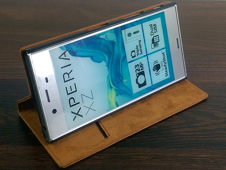 Bao Da Cho Điện Thoại Sony Xperia XZ - Hàng Nhập Khẩu