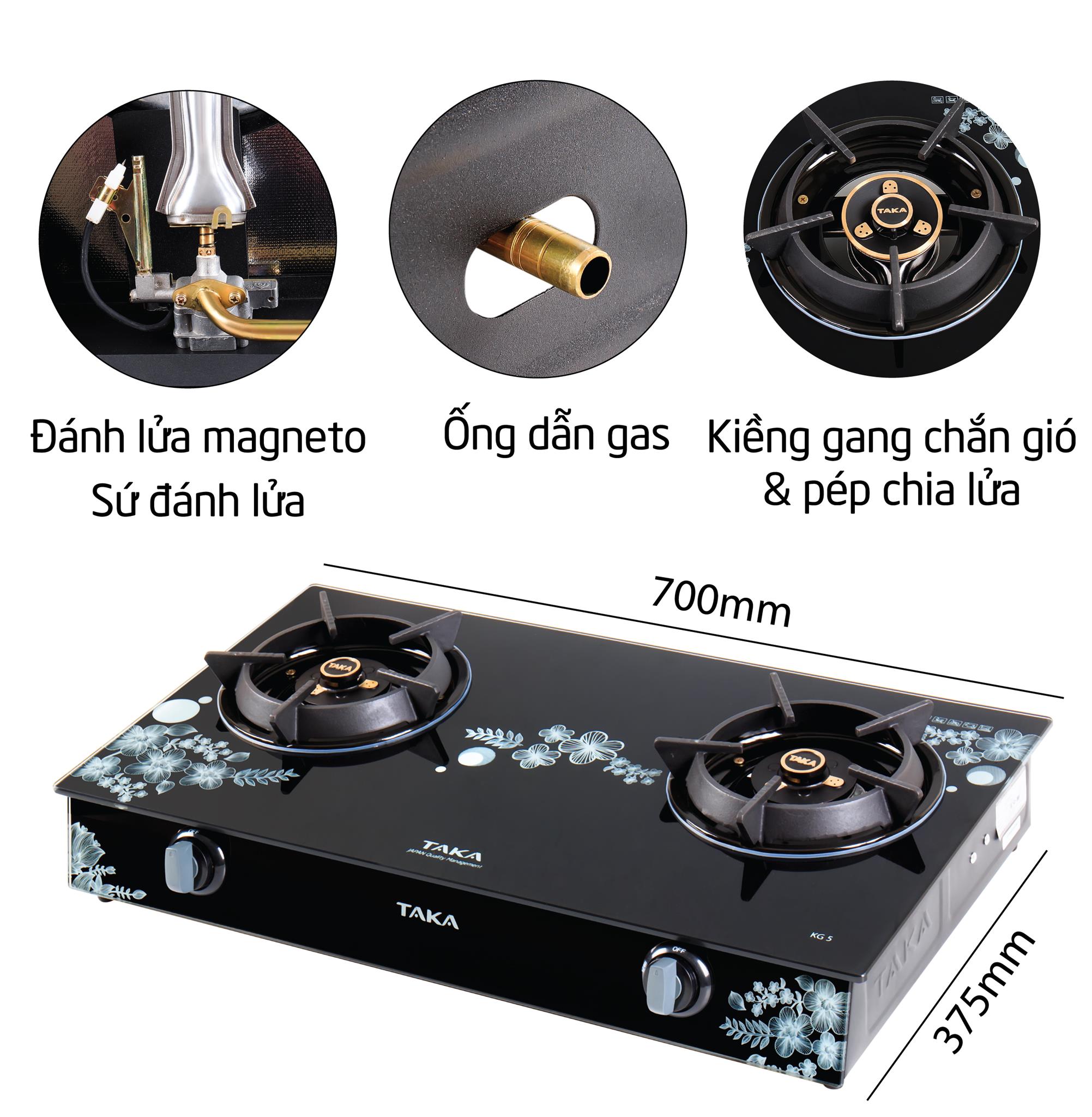 Bếp Gas Dương Taka KG5