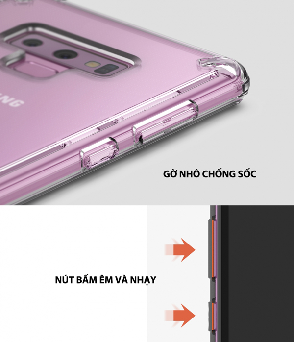 Ốp lưng Samsung Galaxy Note 9 Ringke Fusion Ốp lưng Samsung Galaxy Note 9 Ringke Fusion