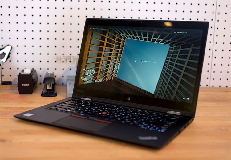 Laptop Lenovo ThinkPad X1 Yoga G2 20JEA01CVN Core i7-7500U/Win10 (14 inch) - Hàng Chính Hãng (Black)