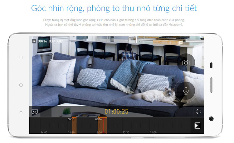 Camera Giám Sát Yi Home 720p Hd Quốc Tế