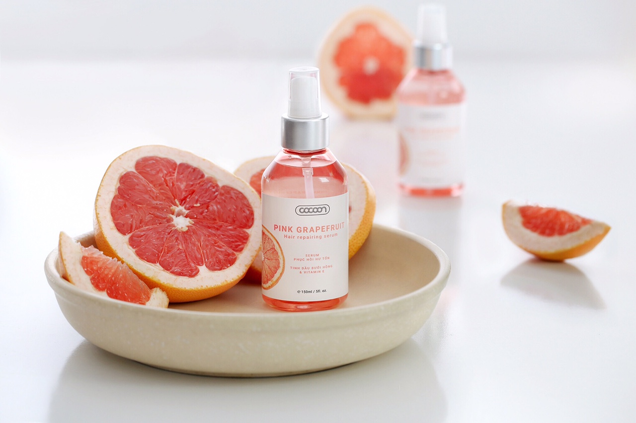 Combo giúp tóc quay trở lại Serum bưởi hồng (150ml) + xịt bưởi pomelo (130ml)