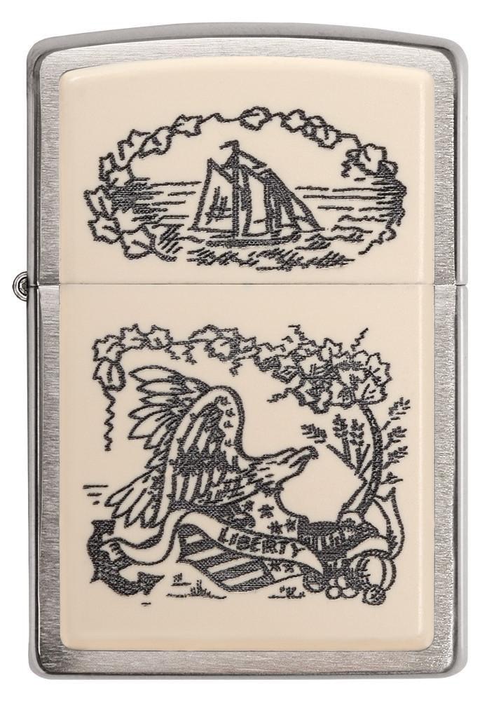 Zippo-Scrimshaw-Liberty-Eagle-29517-2