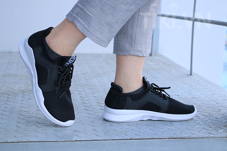 Giày Sneaker Nữ Hàn Quốc SACAS SC015 - Đen