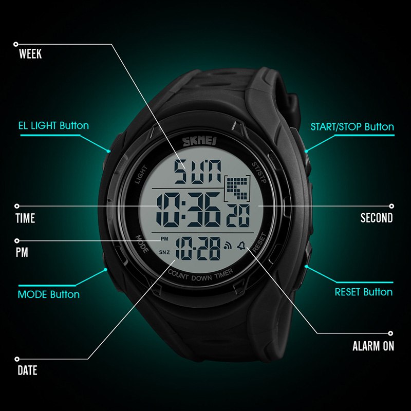 Đồng Hồ Nam Thể Thao SKMEI 1313 - DHA575