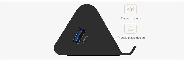 Adapter Sạc USB 3.0 ORICO SHC-U3 - 4 Cổng, Có Chân Đế 