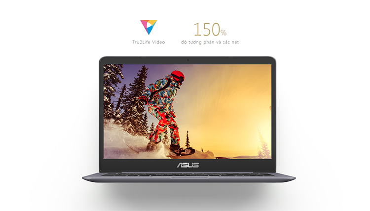 Laptop Asus Vivobook S14 S410UA-EB633T Core i3-8130U/Win 10 (14 inch) - Gold - Hàng Chính Hãng