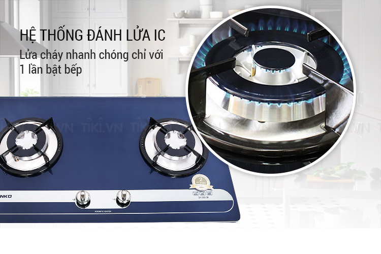 Bếp Gas Âm Sanko SH 289 CB