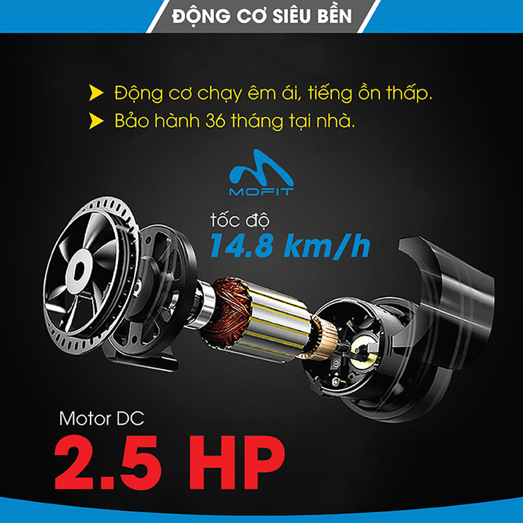 Máy Chạy Bộ Điện Mofit ENJOY 305