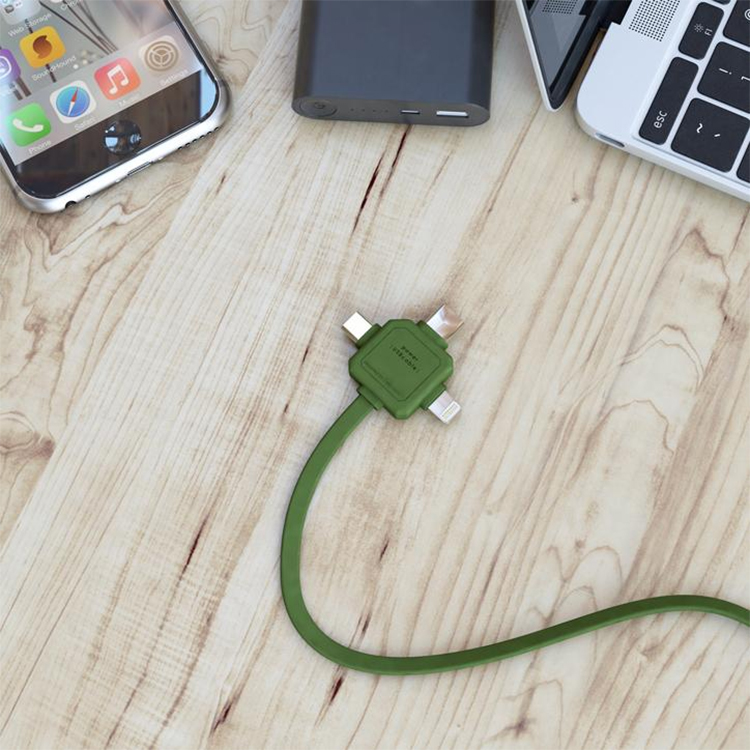 Cáp USB Type-C 3 In 1 Allocacoc - Hàng Nhập Khẩu