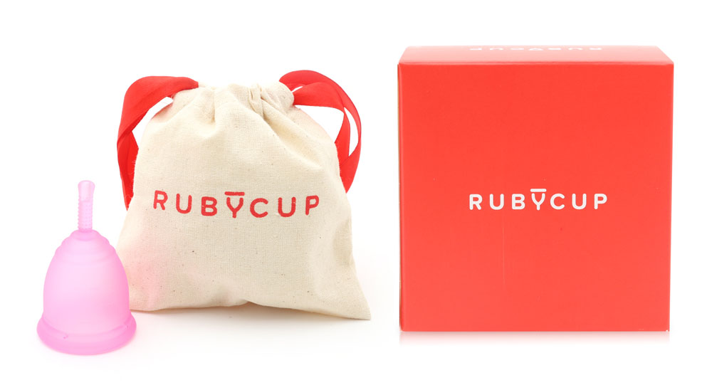 Cốc Nguyệt San Ruby Cup Màu Hồng