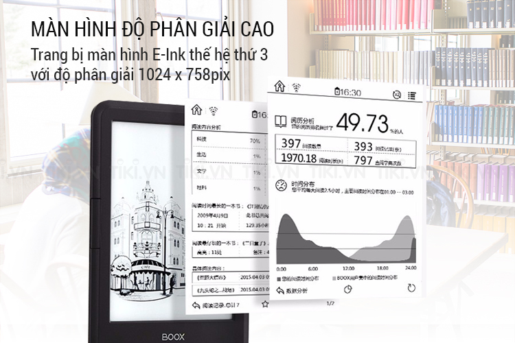 Máy Đọc Sách Onyx Boox C67ML Carta+ - Hàng Nhập Khẩu