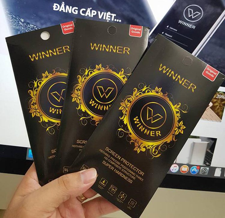 Bộ Ốp Lưng Hoco Và Kính Cường Lực Winner Cho iPhone