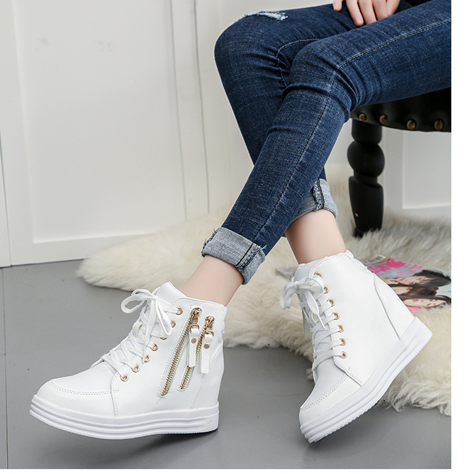 Giay boot nữ cổ cao cá tính BM065T