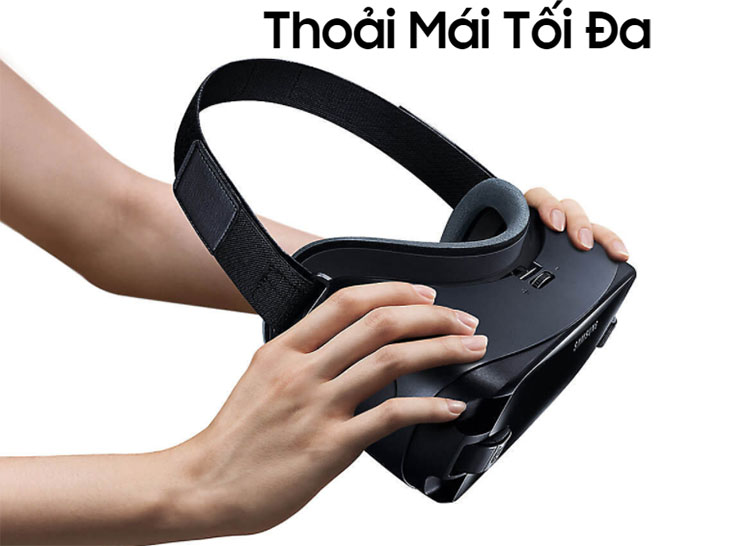 Kính Thực Tế Ảo VR Samsung Gear VR 2017 Kèm Bộ Điều Khiển - Hàng Chính Hãng
